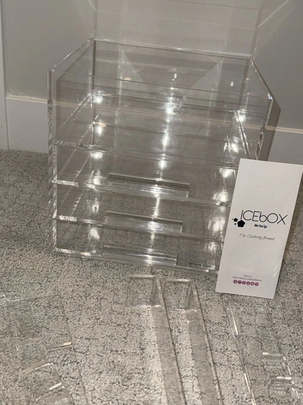 Icebox clear acrylic